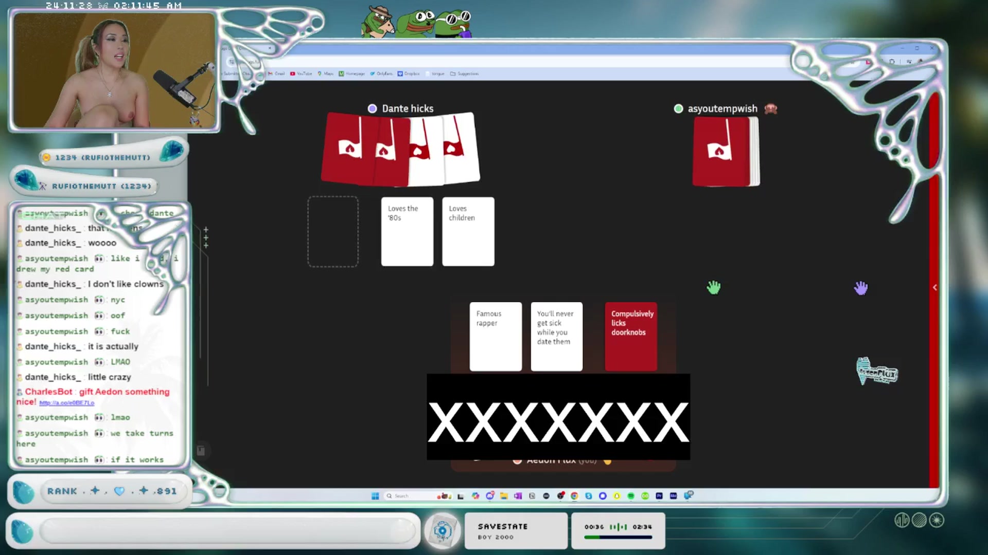 Gallery image thumbnail from AedonFlux's myfreecams stream on, 11/28/2024, 08:21 image 17 of 20