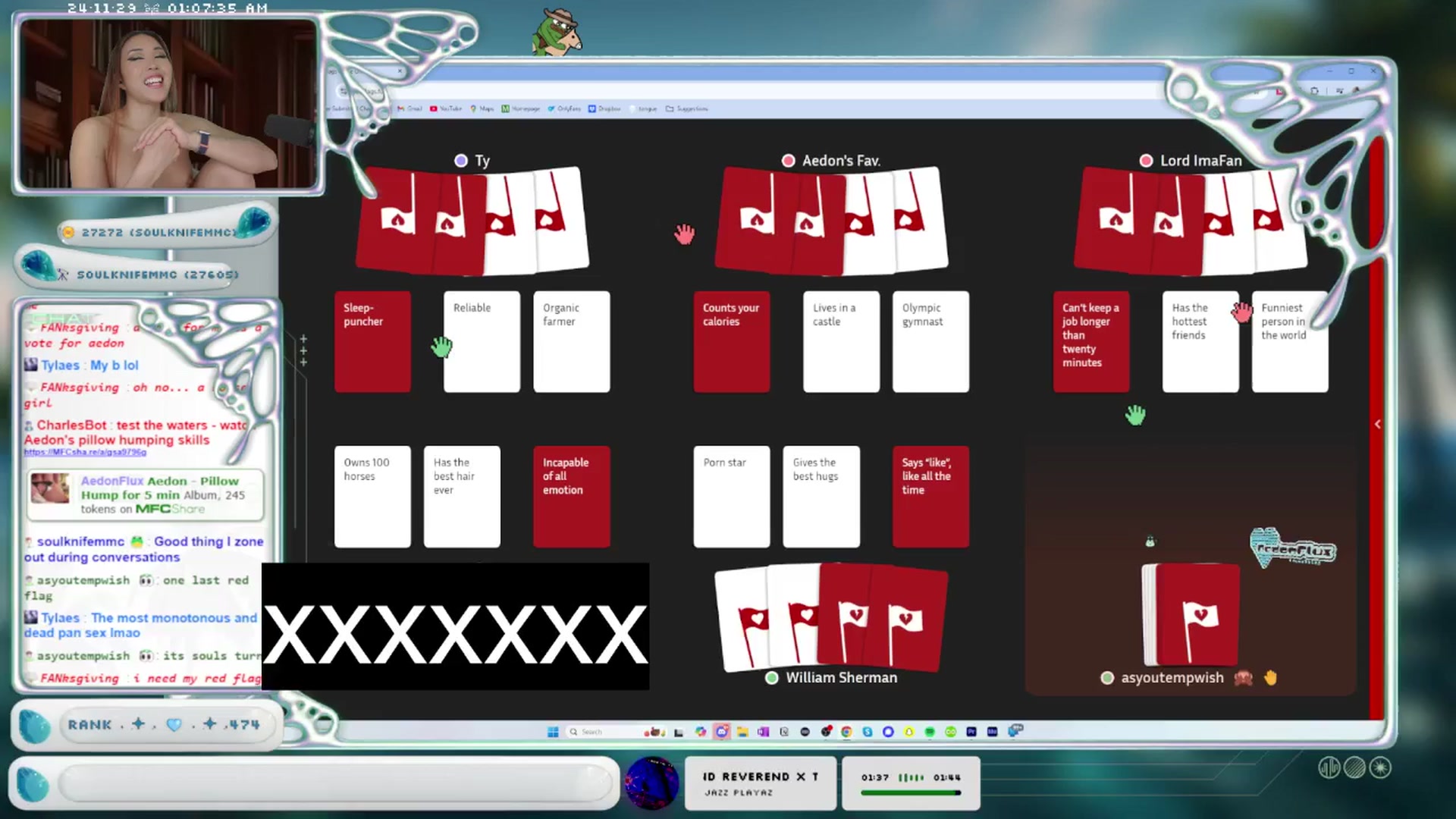 Gallery image thumbnail from AedonFlux's myfreecams stream on, 11/29/2024, 08:12 image 12 of 20