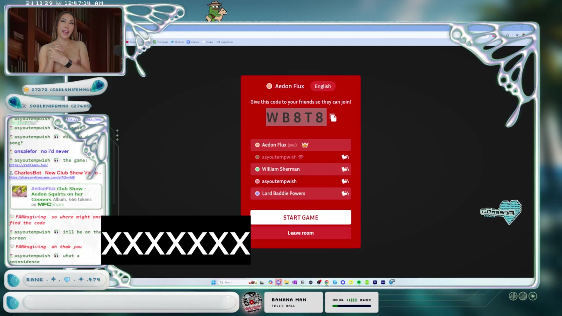Gallery image thumbnail from AedonFlux's myfreecams stream on, 11/29/2024, 08:12 image 9 of 20