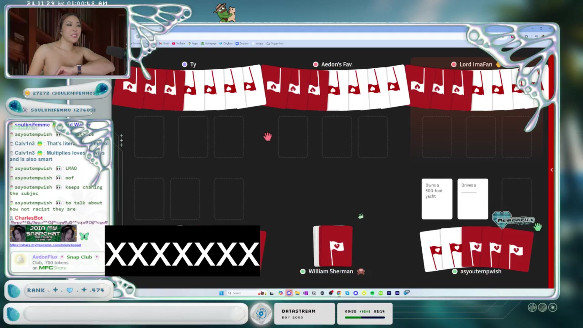 Gallery image thumbnail from AedonFlux's myfreecams stream on, 11/29/2024, 08:12 image 11 of 20