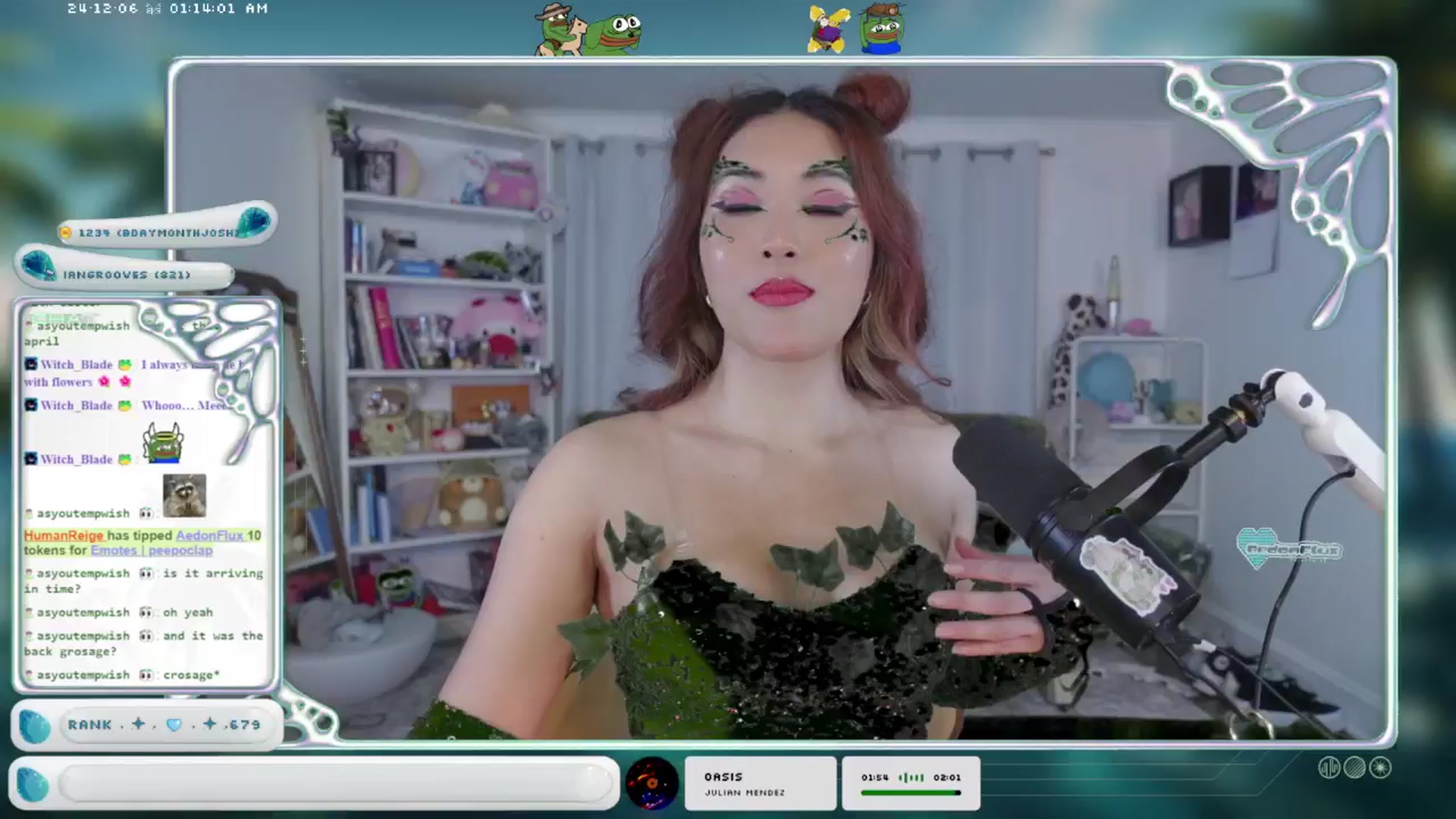 Gallery image thumbnail from AedonFlux's myfreecams stream on, 12/06/2024, 07:37 image 18 of 20