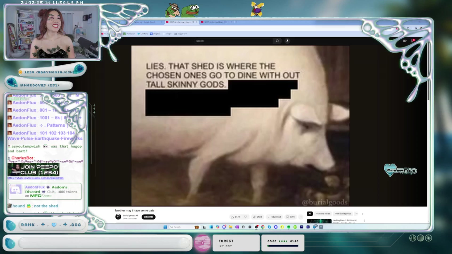 Gallery image thumbnail from AedonFlux's myfreecams stream on, 12/06/2024, 07:37 image 5 of 20
