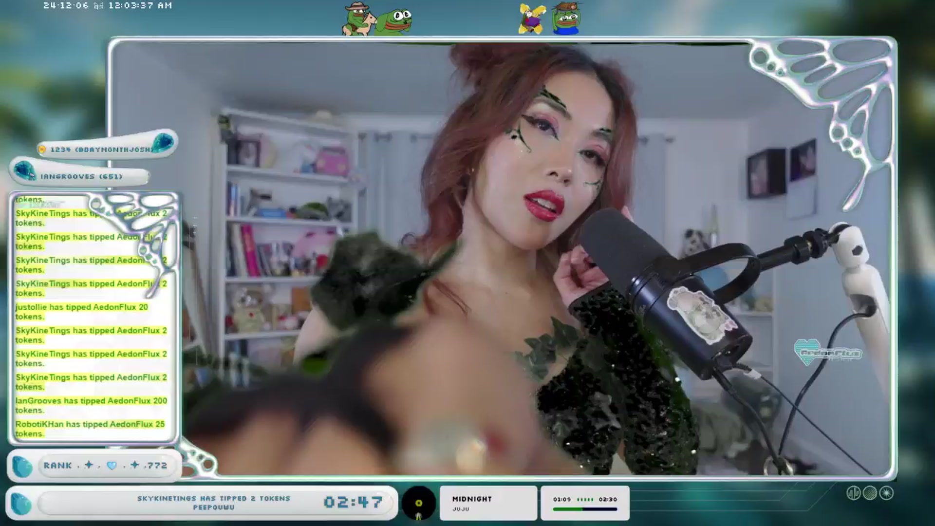 Gallery image thumbnail from AedonFlux's myfreecams stream on, 12/06/2024, 07:37 image 7 of 20