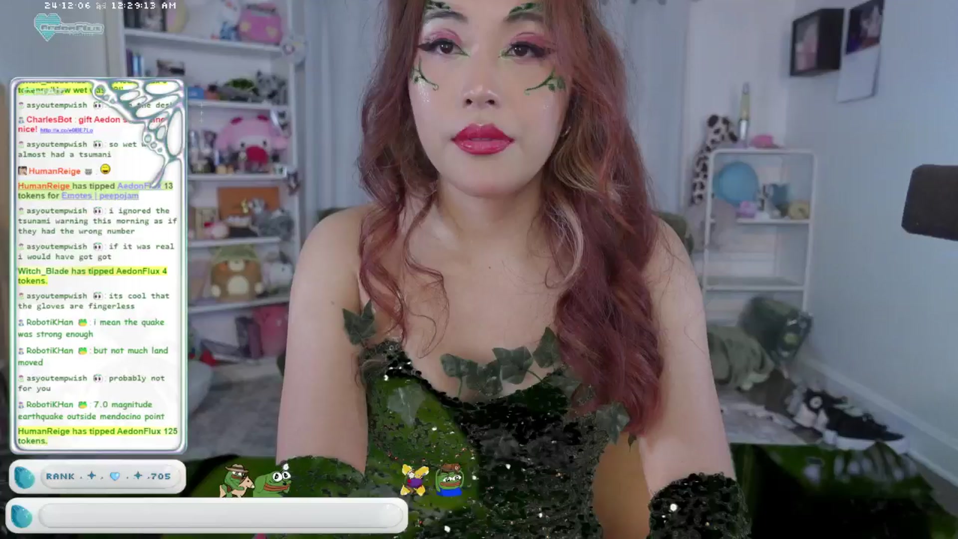 Gallery image thumbnail from AedonFlux's myfreecams stream on, 12/06/2024, 07:37 image 11 of 20