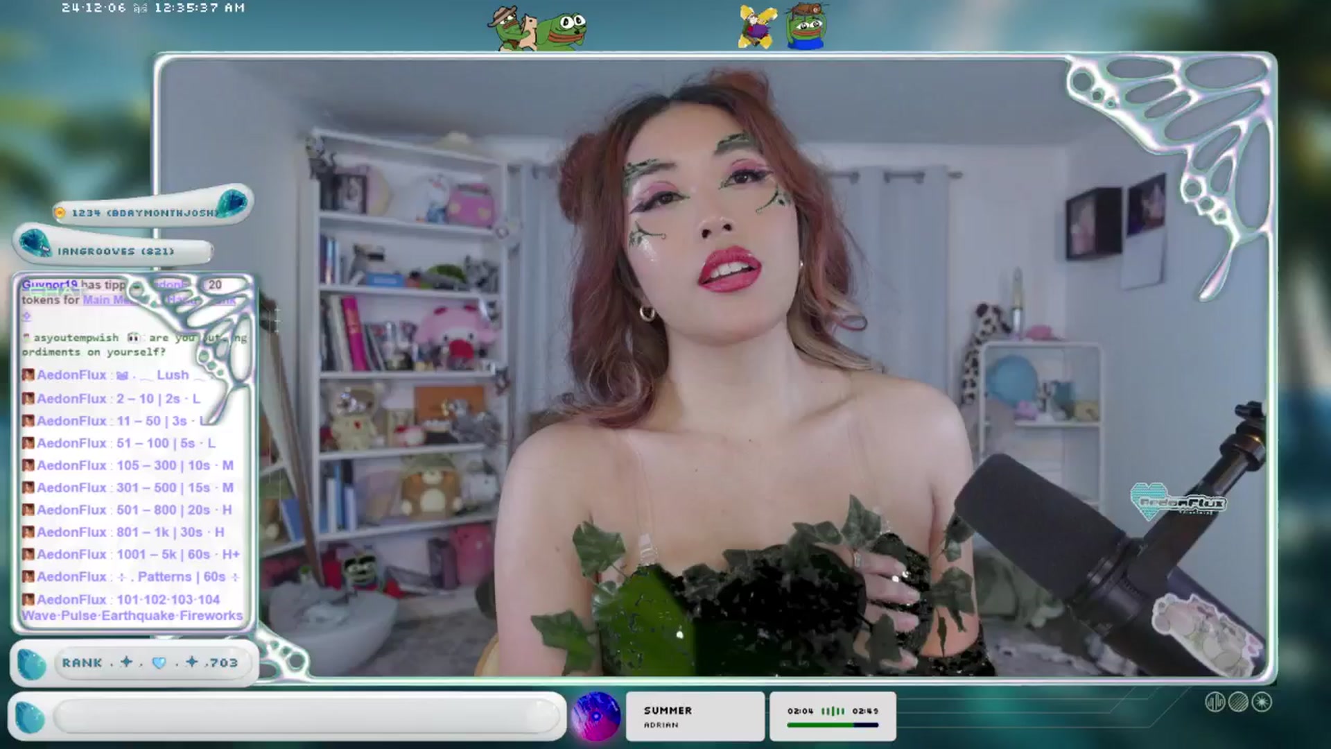 Gallery image thumbnail from AedonFlux's myfreecams stream on, 12/06/2024, 07:37 image 12 of 20