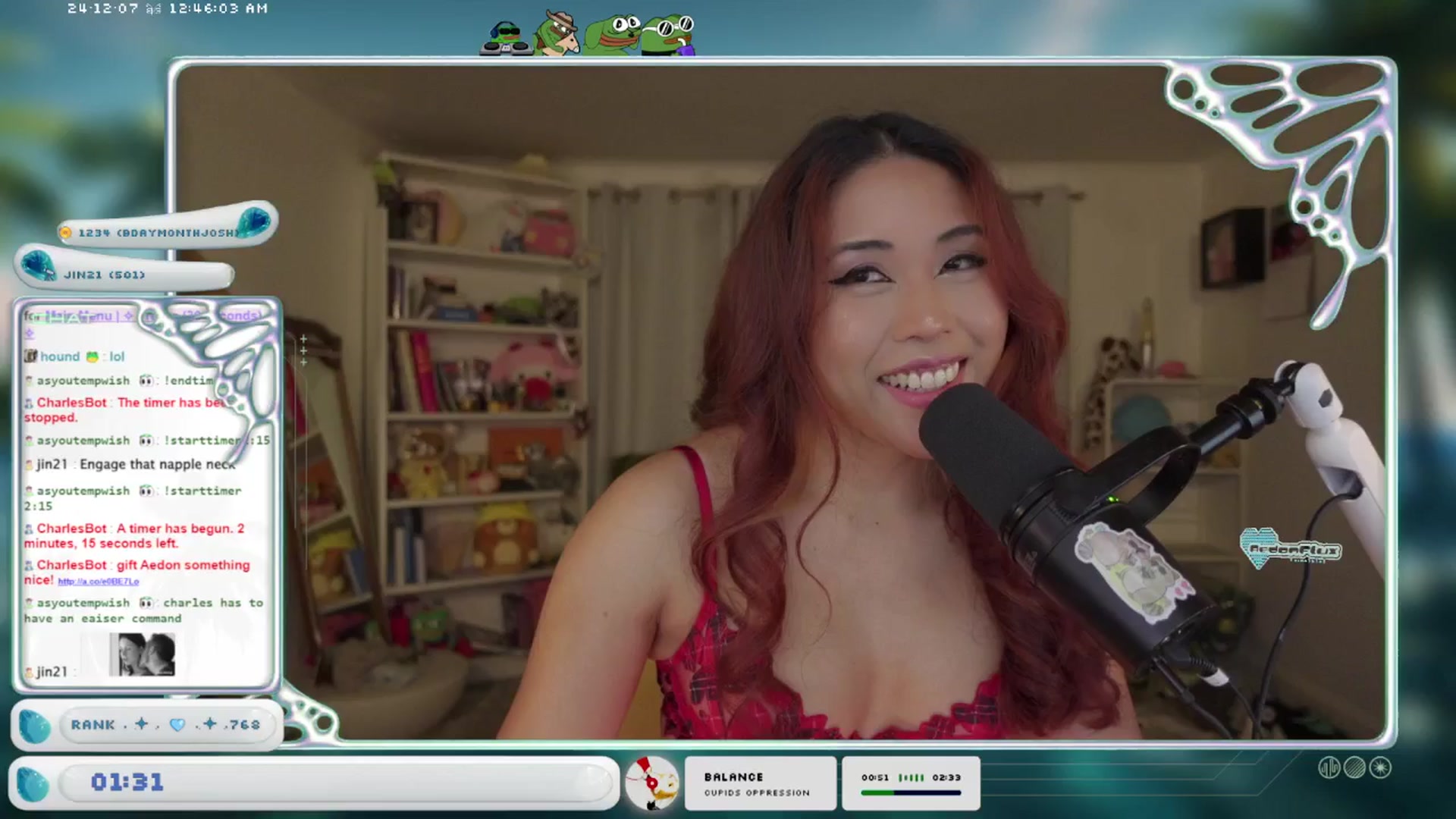 Gallery image thumbnail from AedonFlux's myfreecams stream on, 12/07/2024, 07:04 image 16 of 20