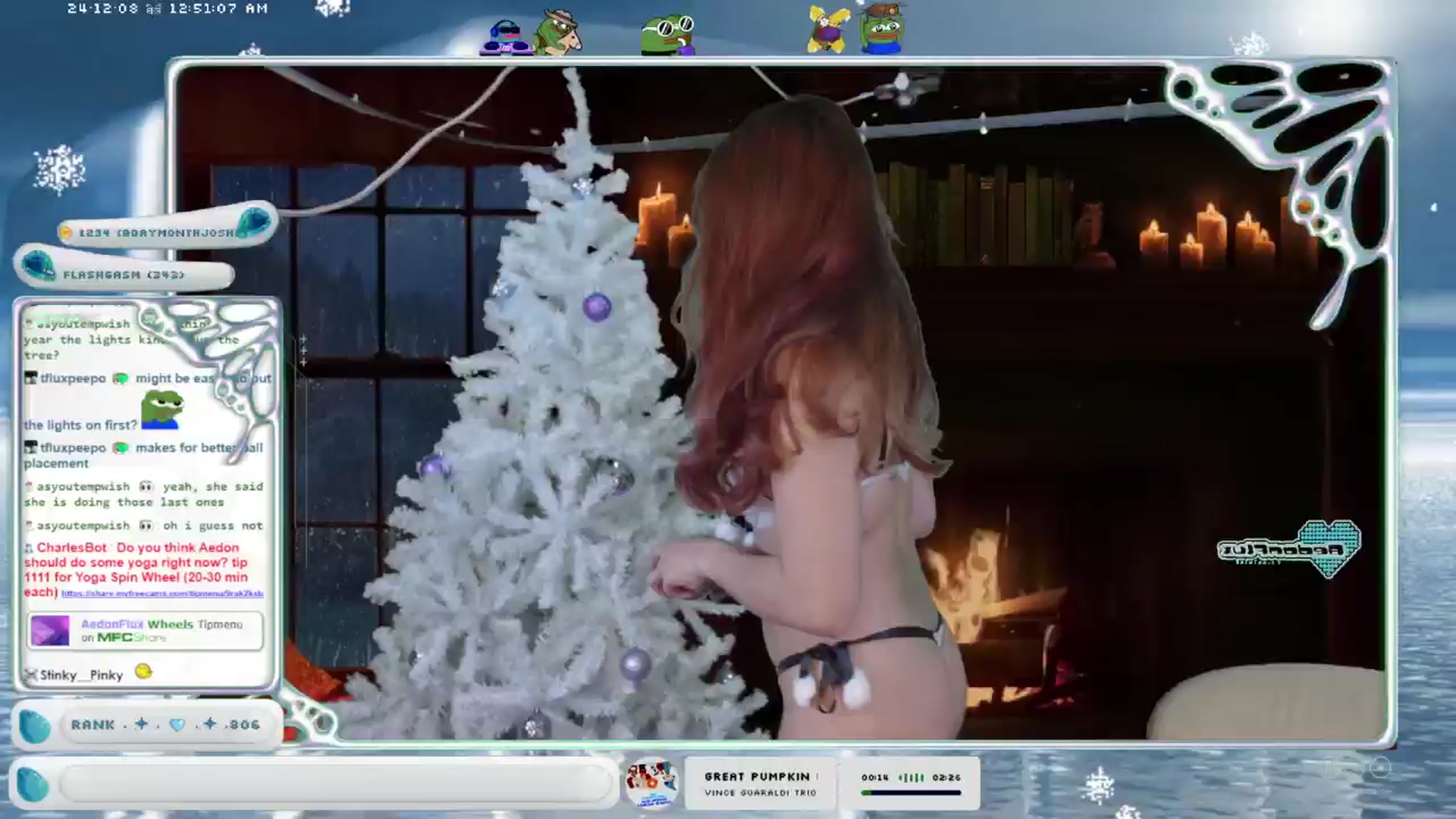 Gallery image thumbnail from AedonFlux's myfreecams stream on, 12/08/2024, 08:19 image 8 of 20
