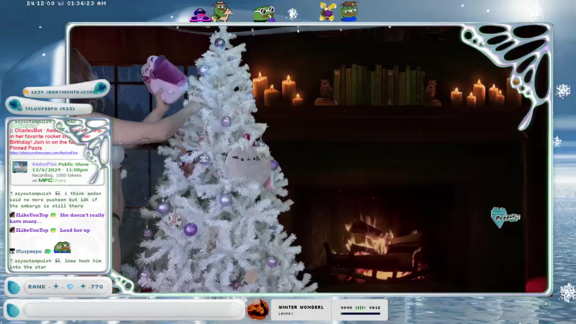Gallery image thumbnail from AedonFlux's myfreecams stream on, 12/08/2024, 08:19 image 15 of 20