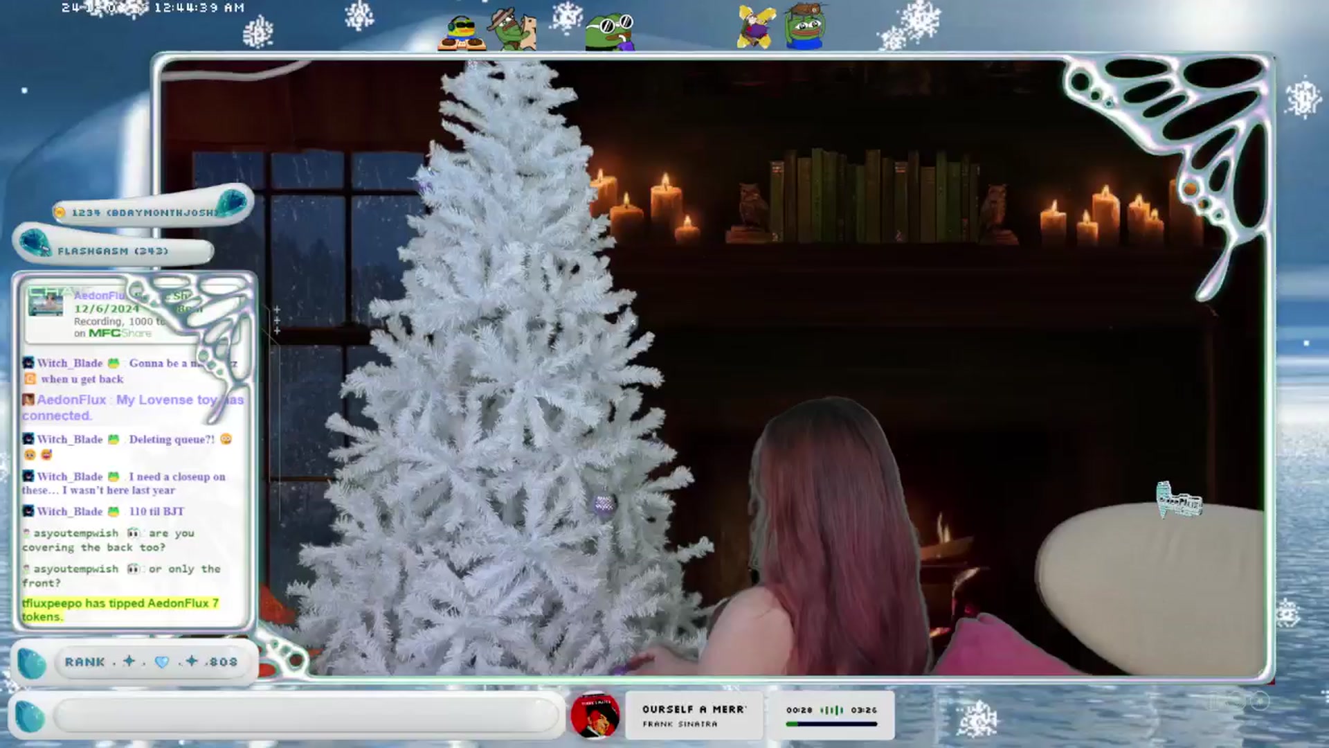 Gallery image thumbnail from AedonFlux's myfreecams stream on, 12/08/2024, 08:19 image 7 of 20