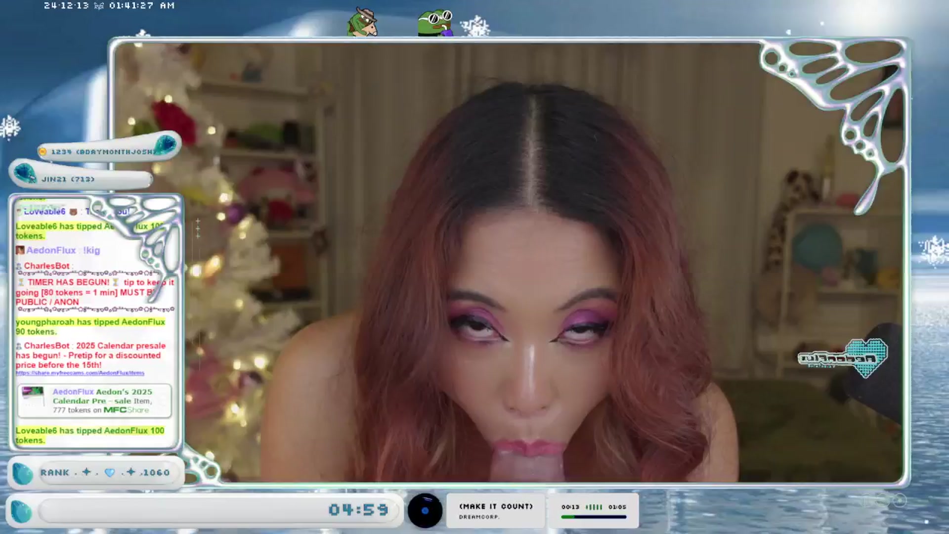 Gallery image thumbnail from AedonFlux's myfreecams stream on, 12/13/2024, 08:07 image 17 of 20