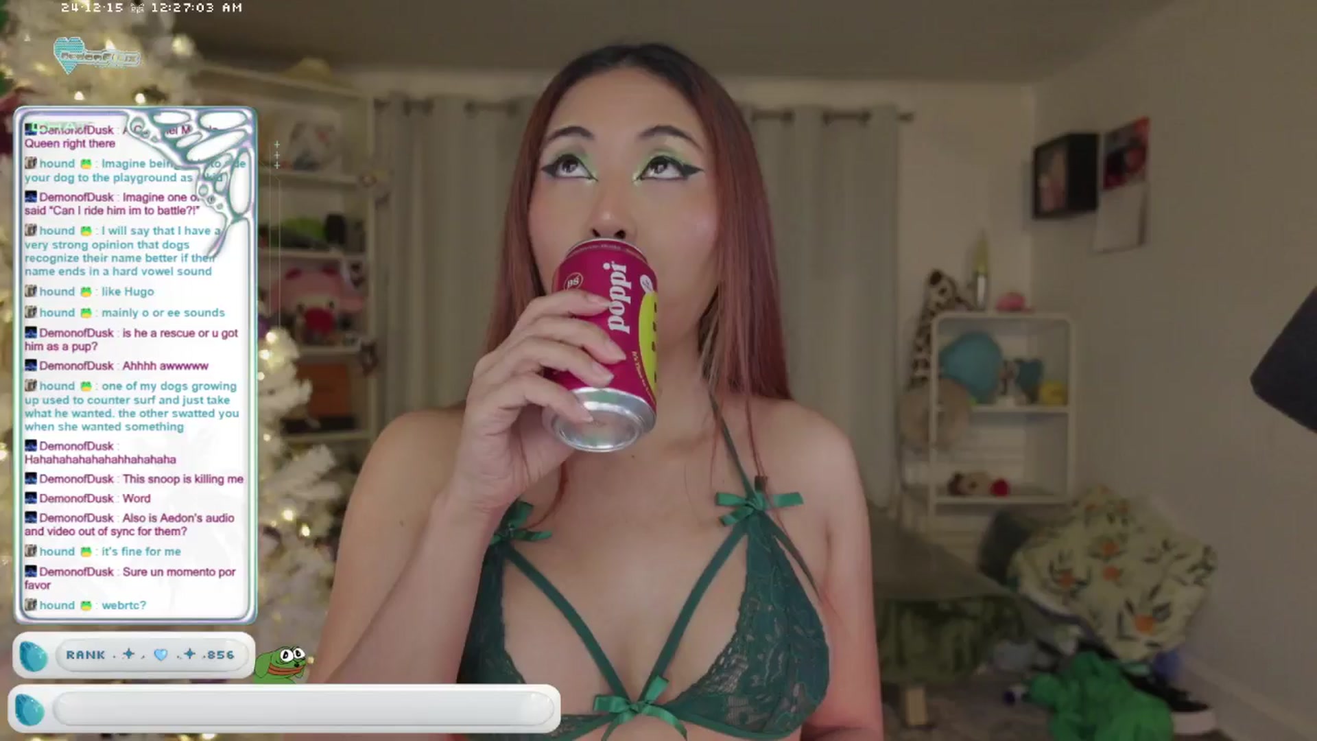 Gallery image thumbnail from AedonFlux's myfreecams stream on, 12/15/2024, 06:30 image 20 of 20