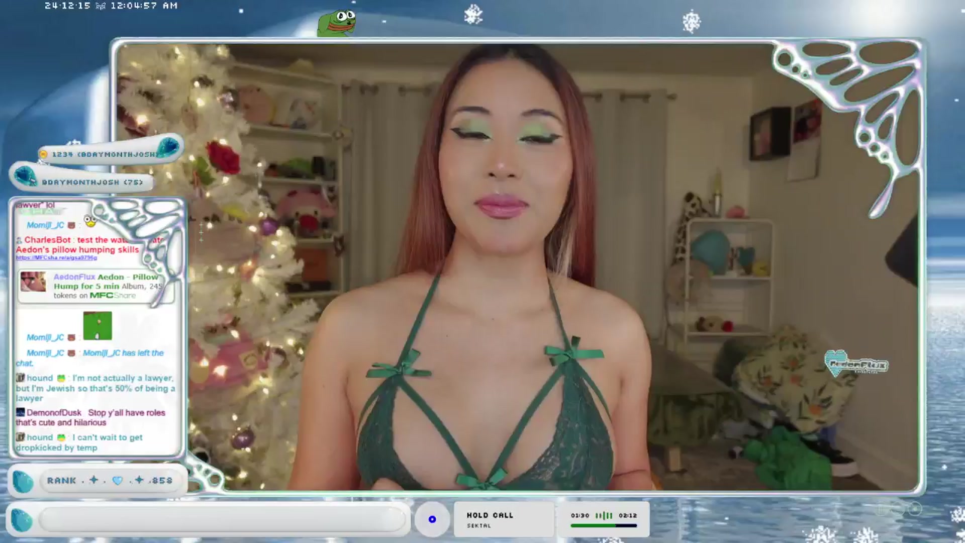 Gallery image thumbnail from AedonFlux's myfreecams stream on, 12/15/2024, 06:30 image 7 of 20
