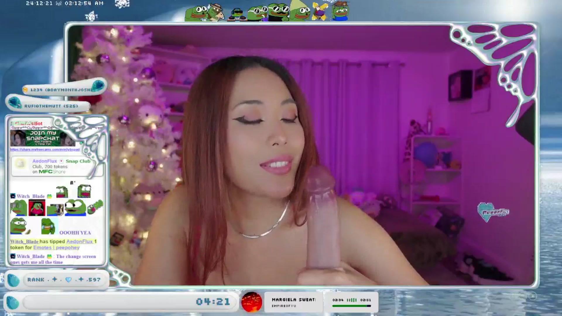 Gallery image thumbnail from AedonFlux's myfreecams stream on, 12/21/2024, 08:25 image 20 of 20