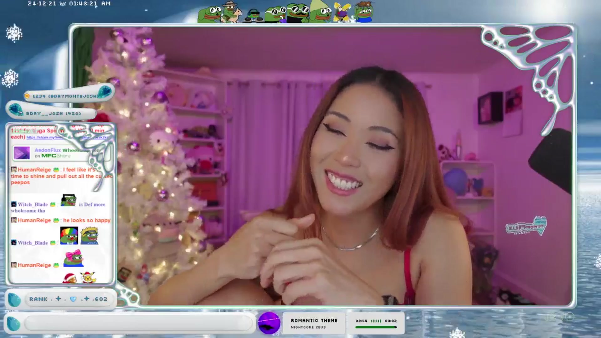 Gallery image thumbnail from AedonFlux's myfreecams stream on, 12/21/2024, 08:25 image 17 of 20