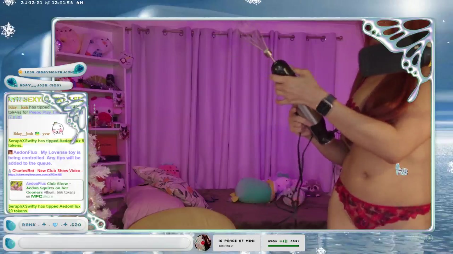 Gallery image thumbnail from AedonFlux's myfreecams stream on, 12/21/2024, 08:25 image 4 of 20