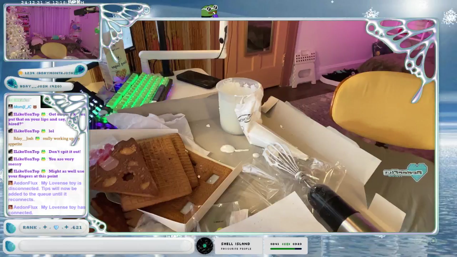 Gallery image thumbnail from AedonFlux's myfreecams stream on, 12/21/2024, 08:25 image 6 of 20