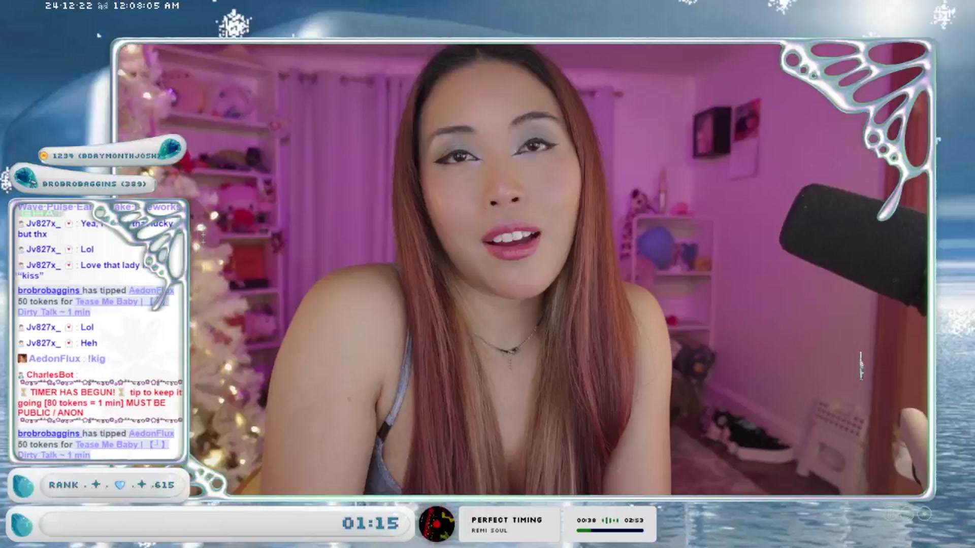 Gallery image thumbnail from AedonFlux's myfreecams stream on, 12/22/2024, 08:32 image 6 of 20