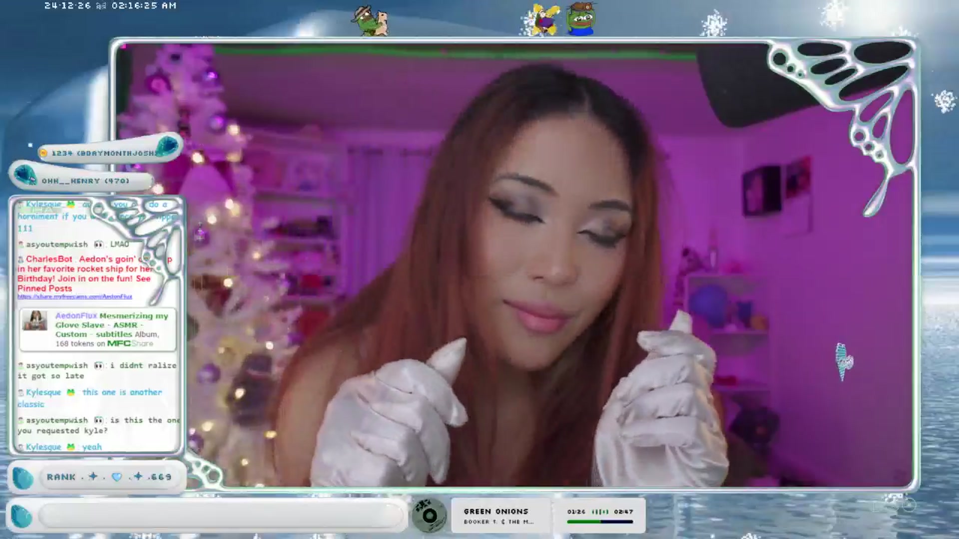 Gallery image thumbnail from AedonFlux's myfreecams stream on, 12/26/2024, 08:37 image 19 of 20
