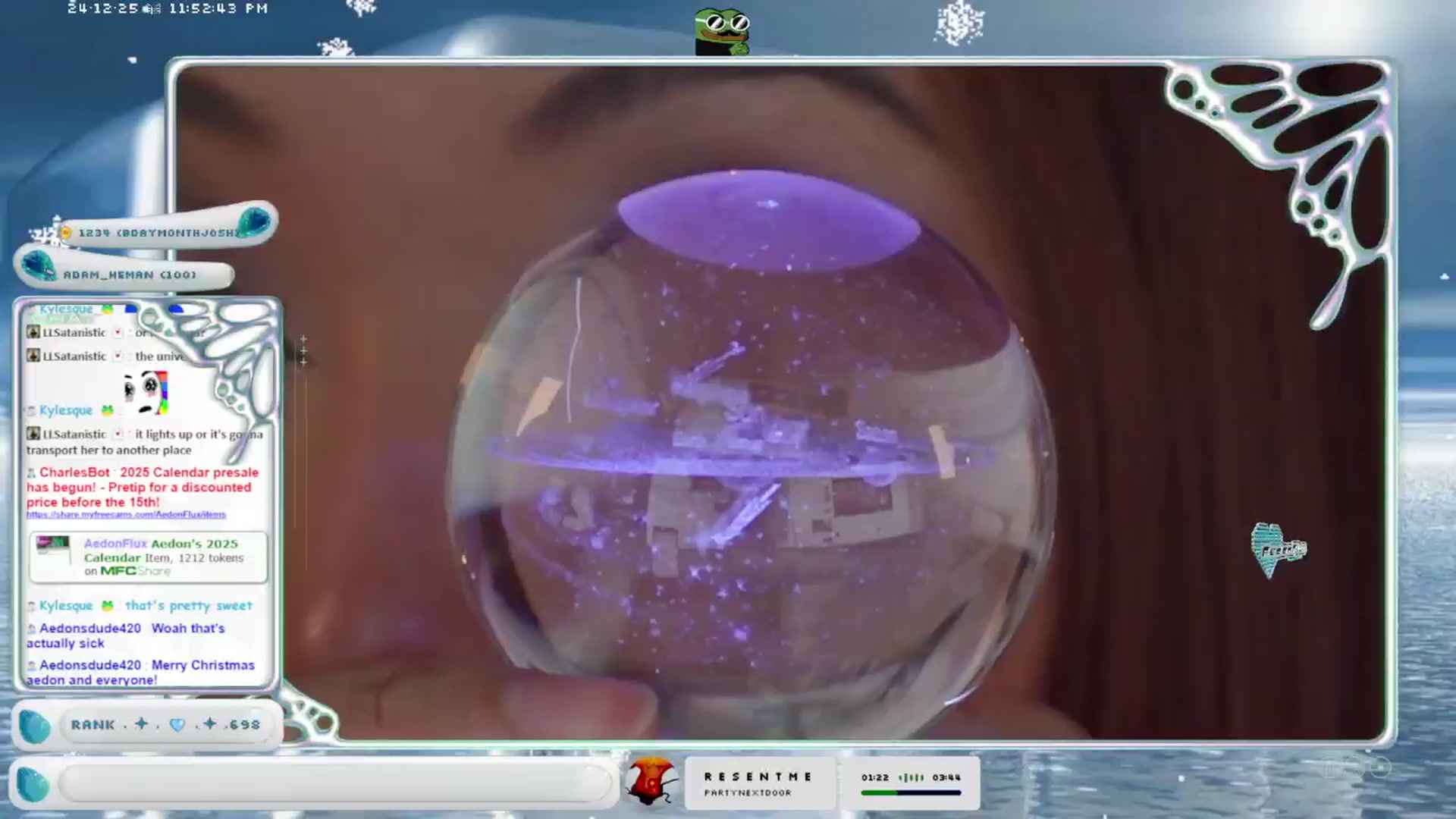 Gallery image thumbnail from AedonFlux's myfreecams stream on, 12/26/2024, 08:37 image 1 of 20