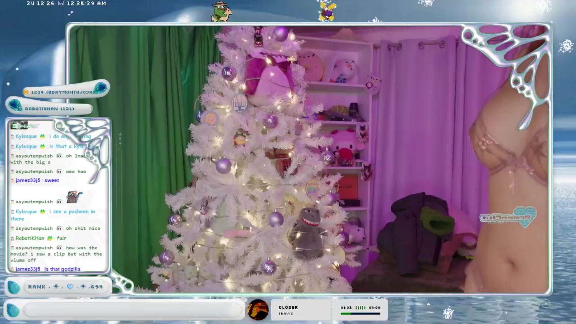 Gallery image thumbnail from AedonFlux's myfreecams stream on, 12/26/2024, 08:37 image 5 of 20