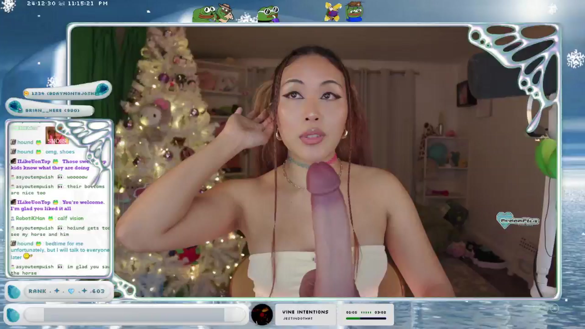 Gallery image thumbnail from AedonFlux's myfreecams stream on, 12/31/2024, 06:10 image 6 of 20
