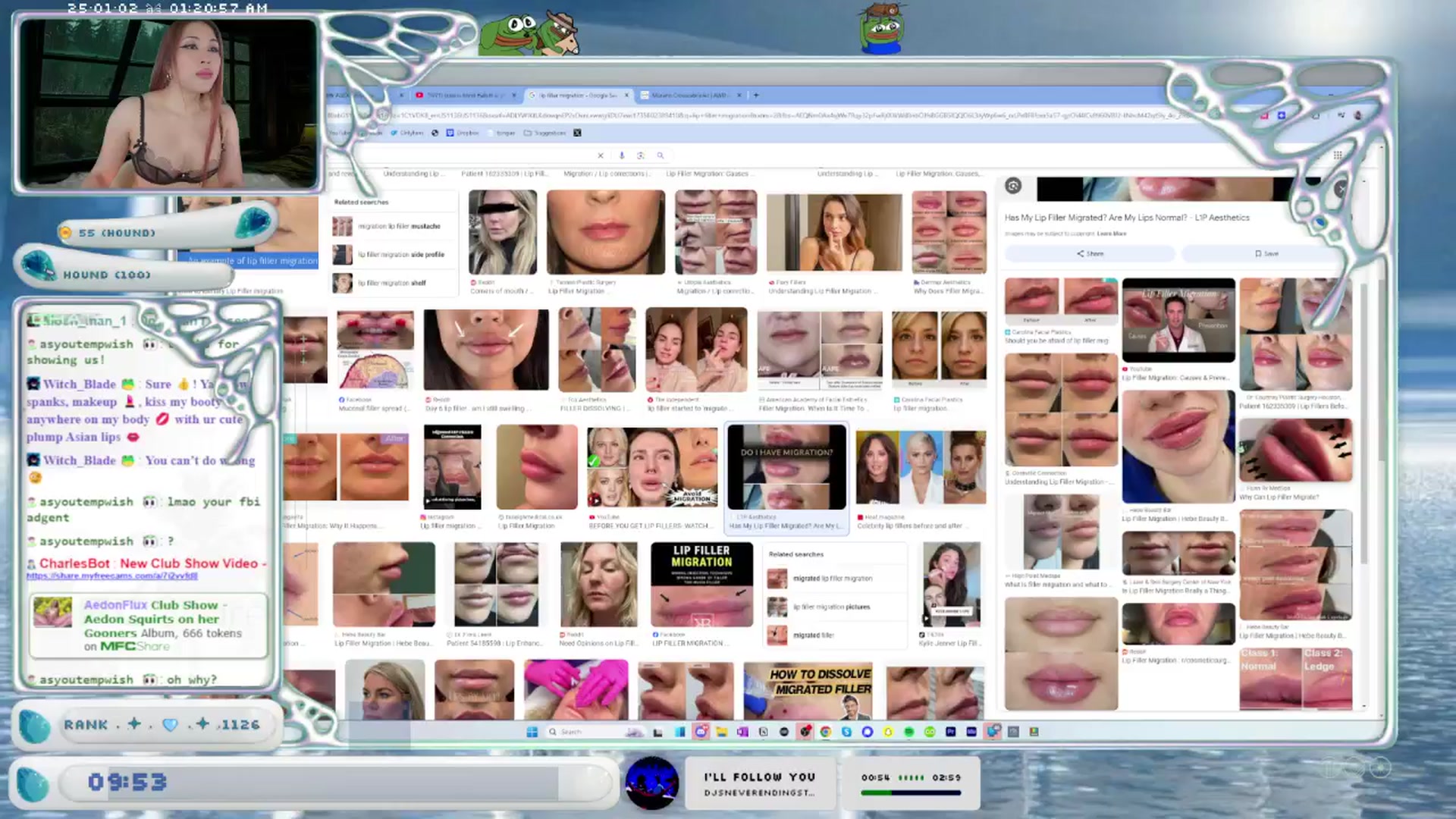 Gallery image thumbnail from AedonFlux's myfreecams stream on, 01/02/2025, 07:35 image 18 of 20