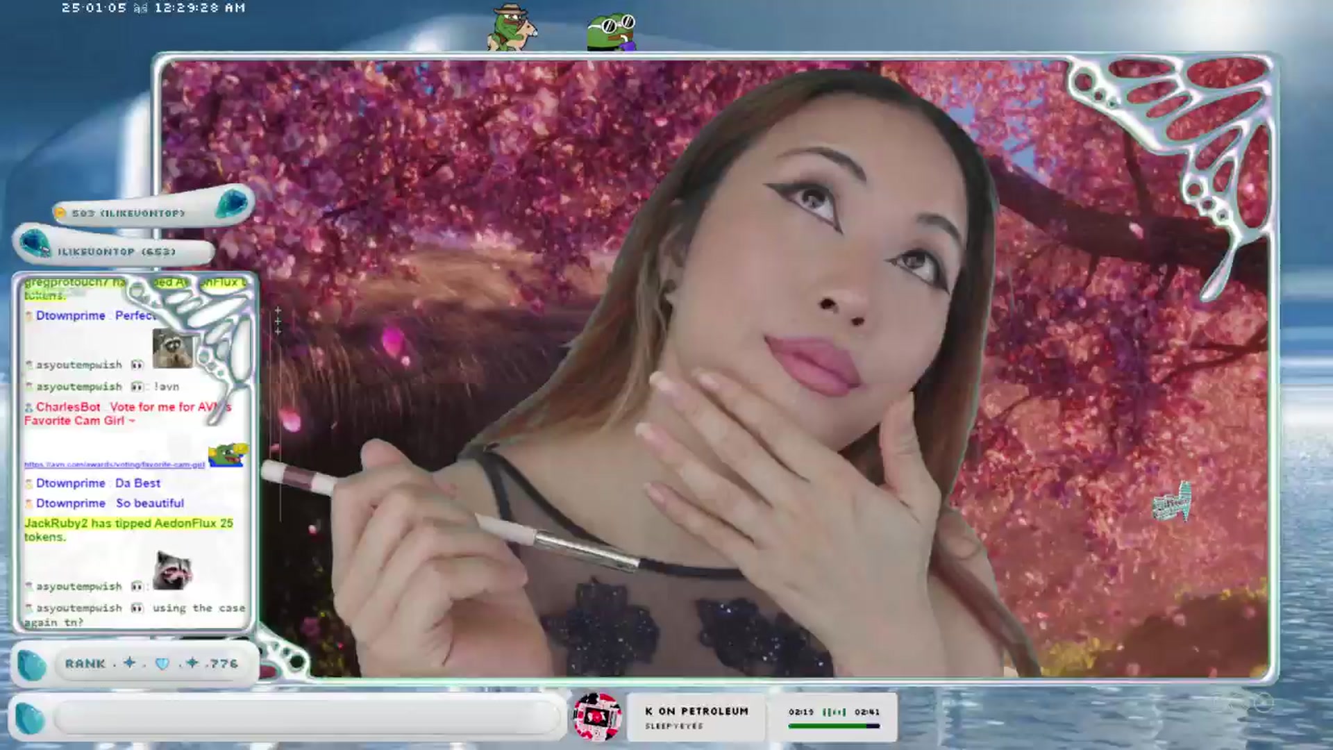Gallery image thumbnail from AedonFlux's myfreecams stream on, 01/05/2025, 08:07 image 10 of 20