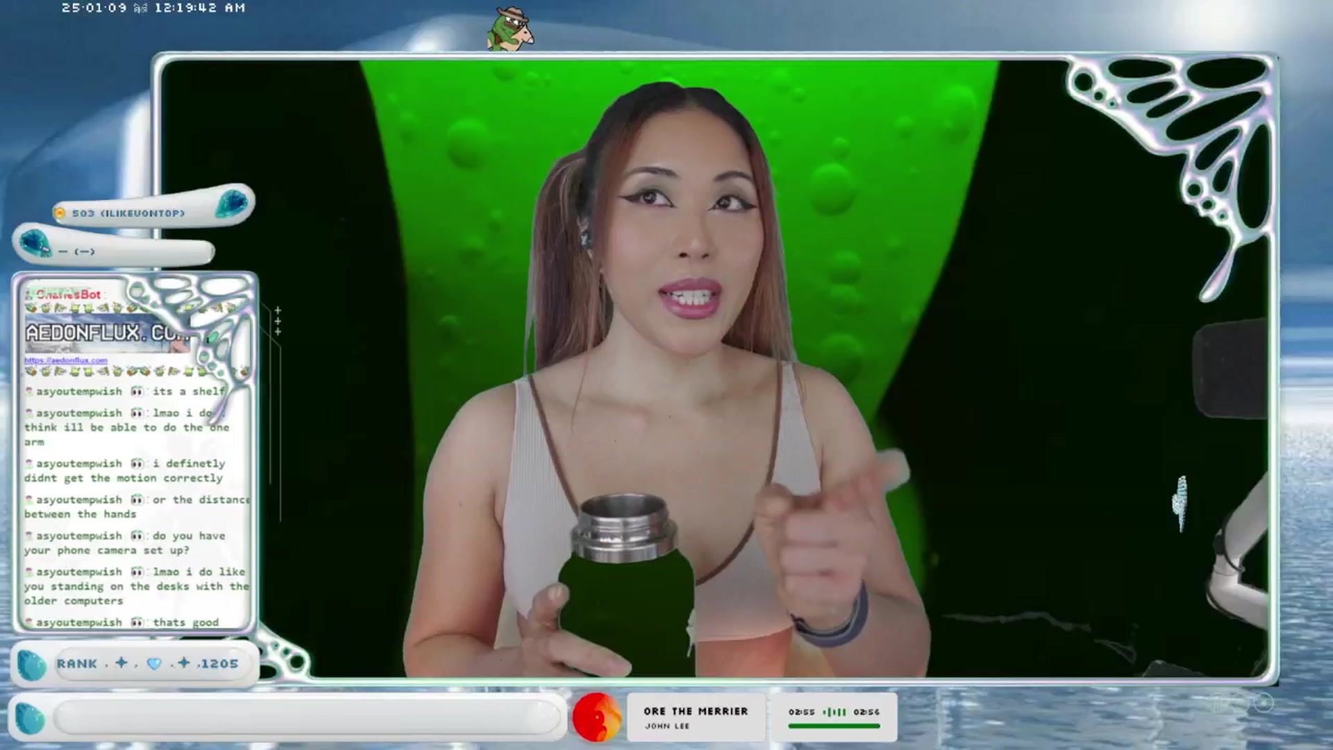 Gallery image thumbnail from AedonFlux's myfreecams stream on, 01/09/2025, 07:18 image 7 of 20