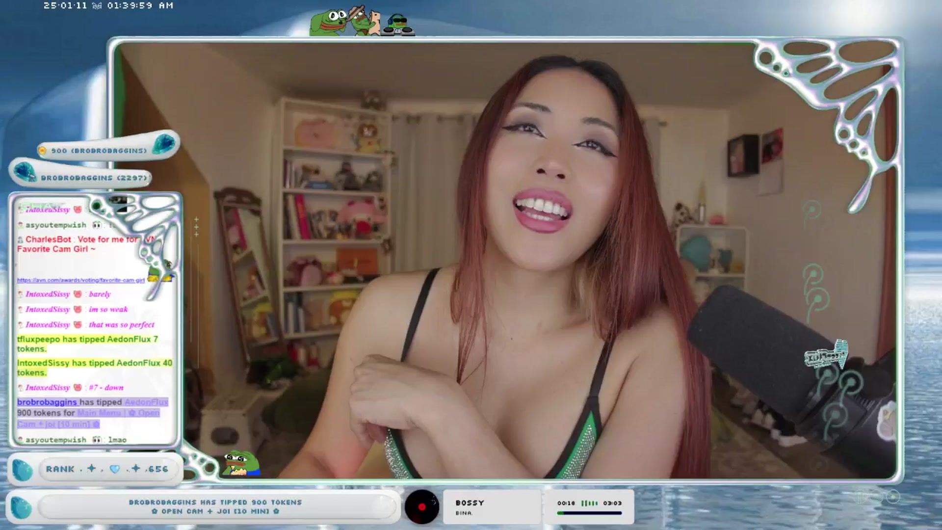 Gallery image thumbnail from AedonFlux's myfreecams stream on, 01/11/2025, 08:23 image 14 of 20