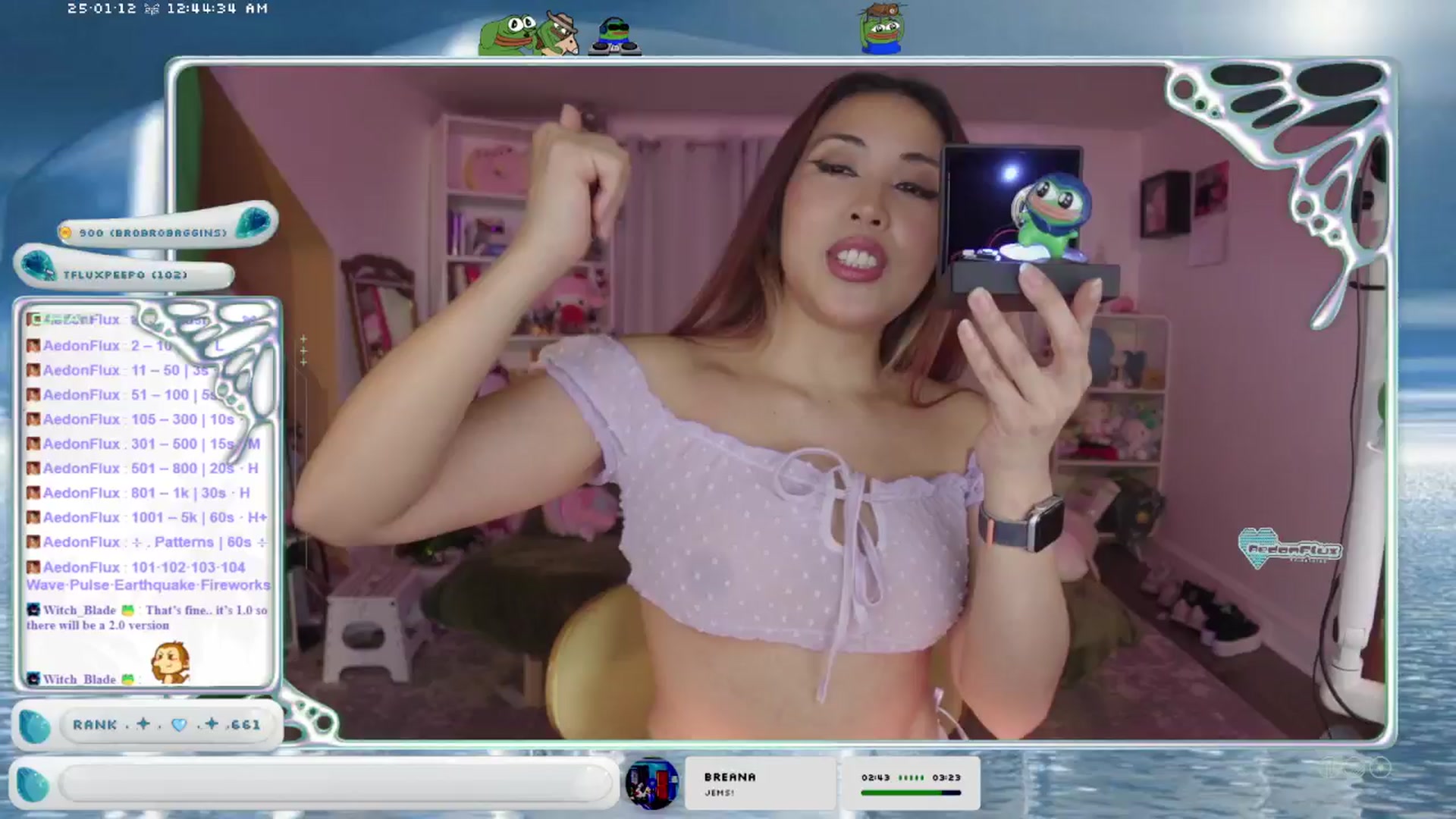 Gallery image thumbnail from AedonFlux's myfreecams stream on, 01/12/2025, 08:04 image 2 of 20