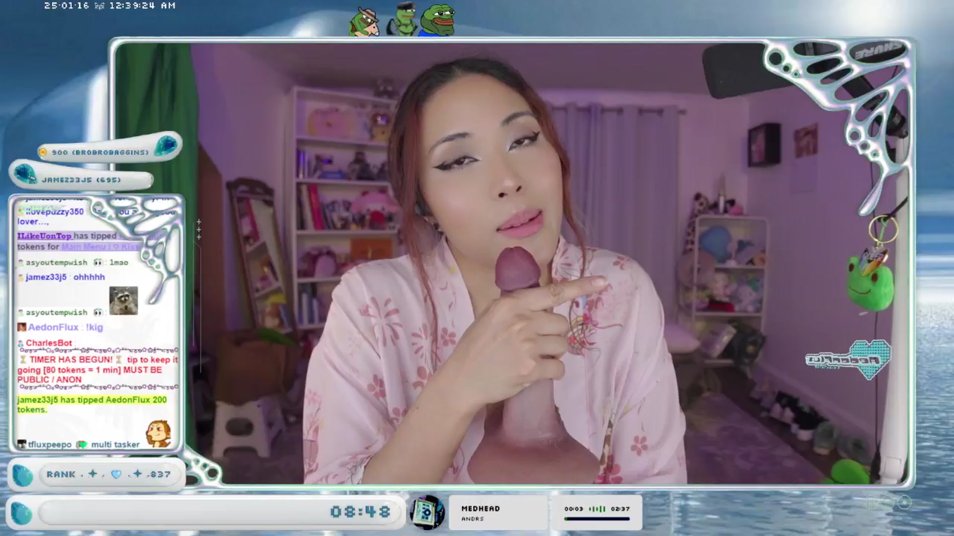 Gallery image thumbnail from AedonFlux's myfreecams stream on, 01/16/2025, 08:12 image 8 of 20