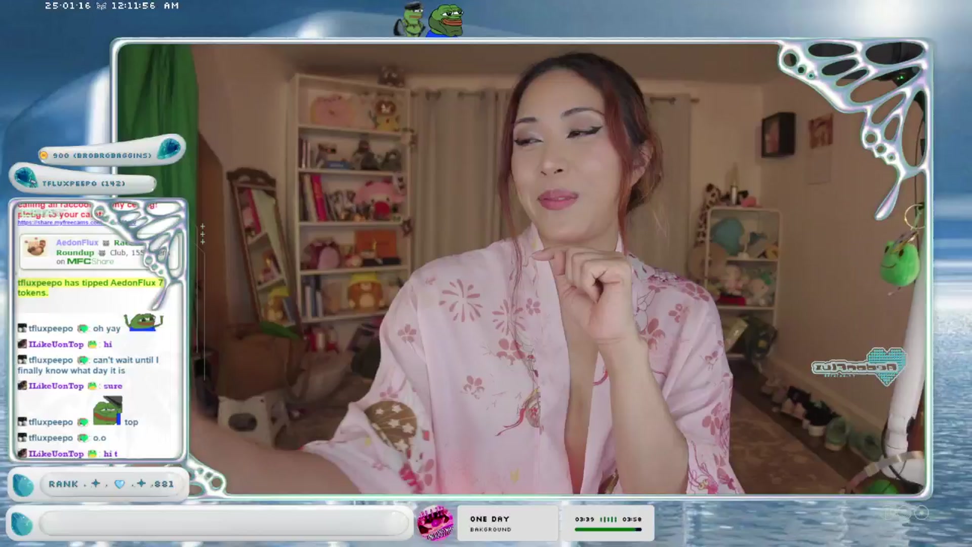 Gallery image thumbnail from AedonFlux's myfreecams stream on, 01/16/2025, 08:12 image 4 of 20