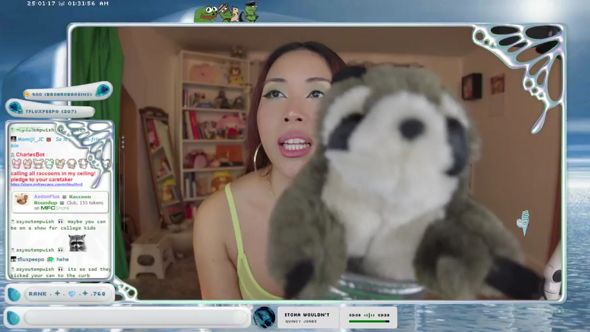 Gallery image thumbnail from AedonFlux's myfreecams stream on, 01/17/2025, 08:23 image 13 of 20