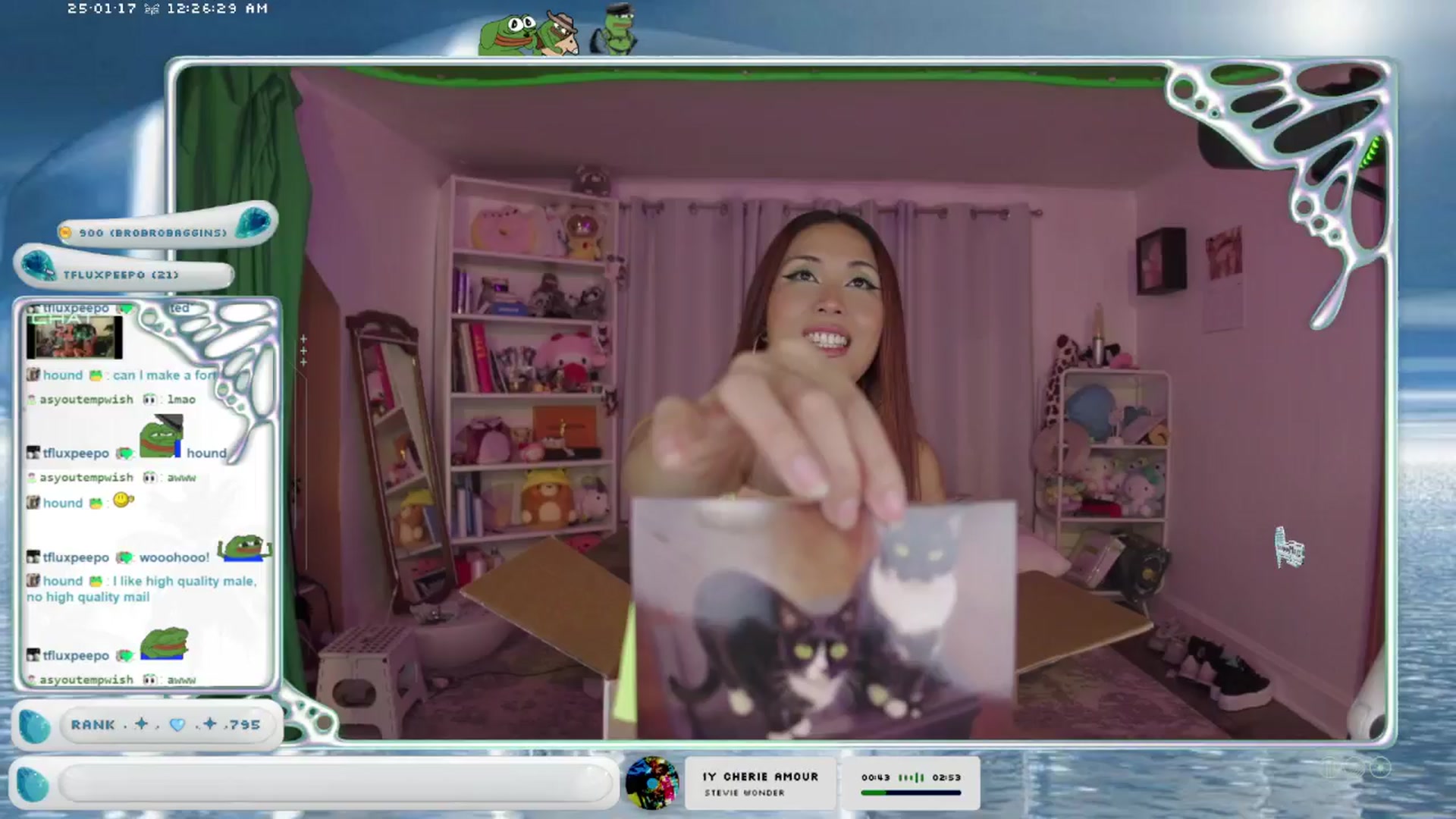 Gallery image thumbnail from AedonFlux's myfreecams stream on, 01/17/2025, 08:23 image 2 of 20