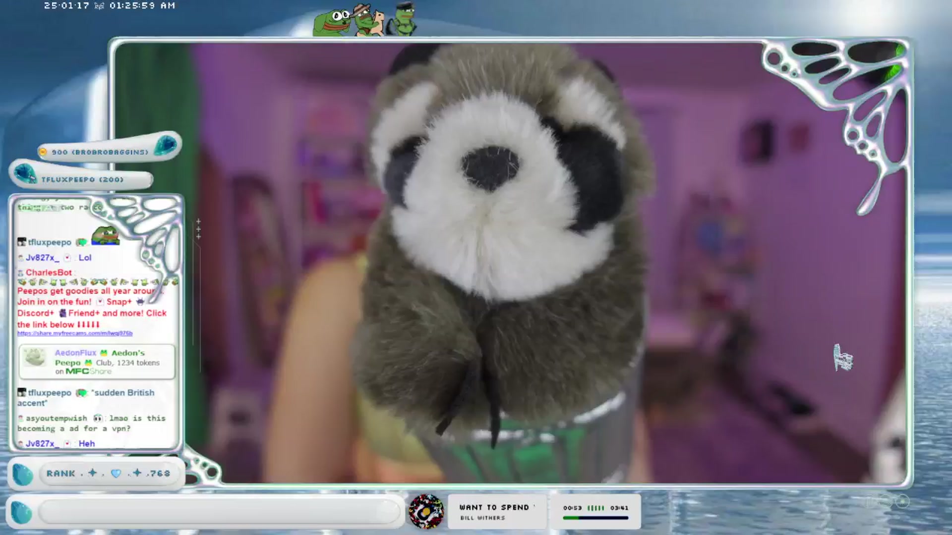 Gallery image thumbnail from AedonFlux's myfreecams stream on, 01/17/2025, 08:23 image 12 of 20