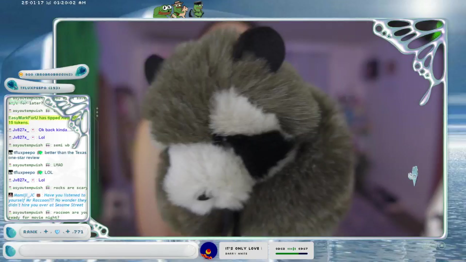 Gallery image thumbnail from AedonFlux's myfreecams stream on, 01/17/2025, 08:23 image 11 of 20