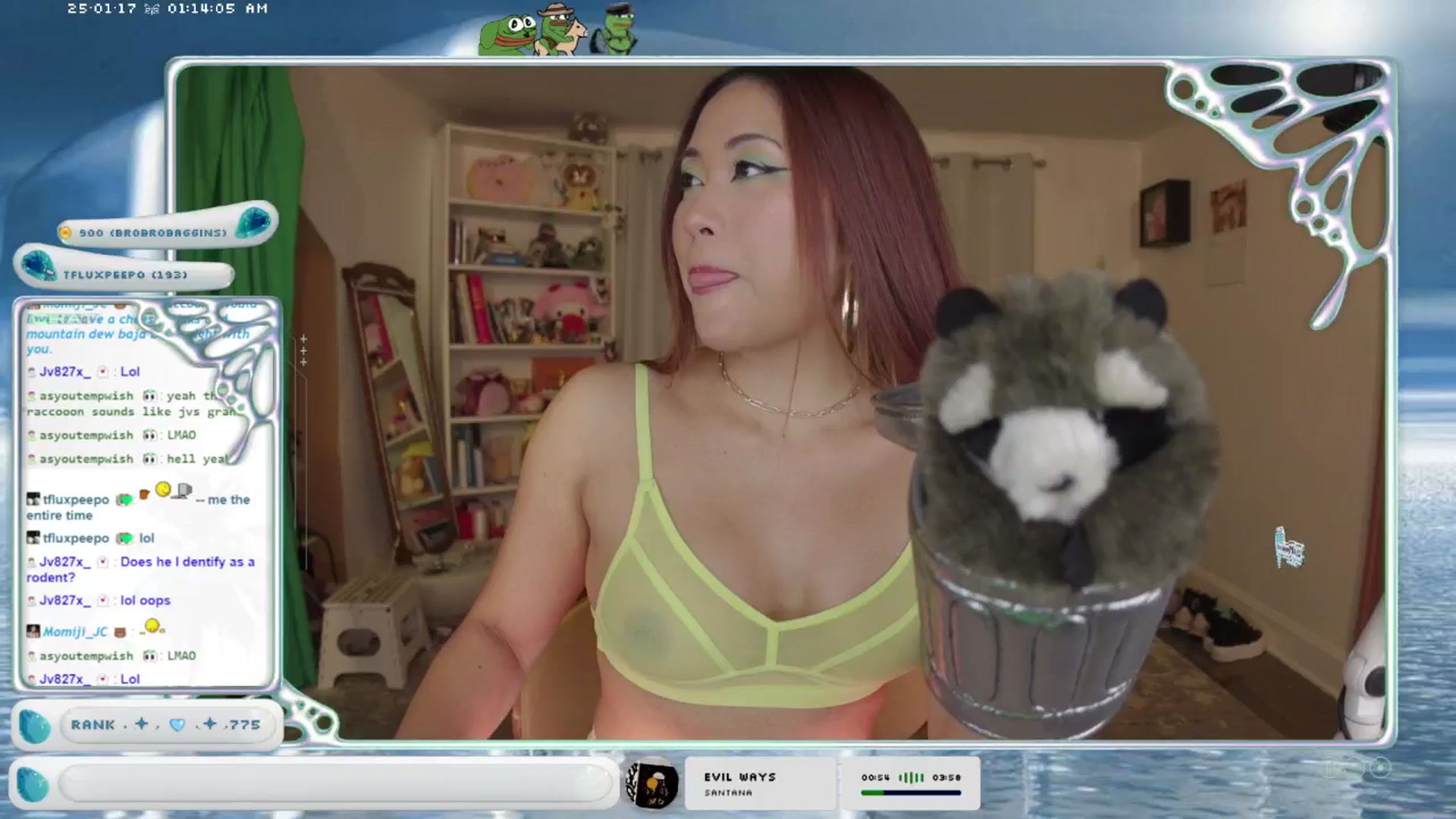 Gallery image thumbnail from AedonFlux's myfreecams stream on, 01/17/2025, 08:23 image 10 of 20