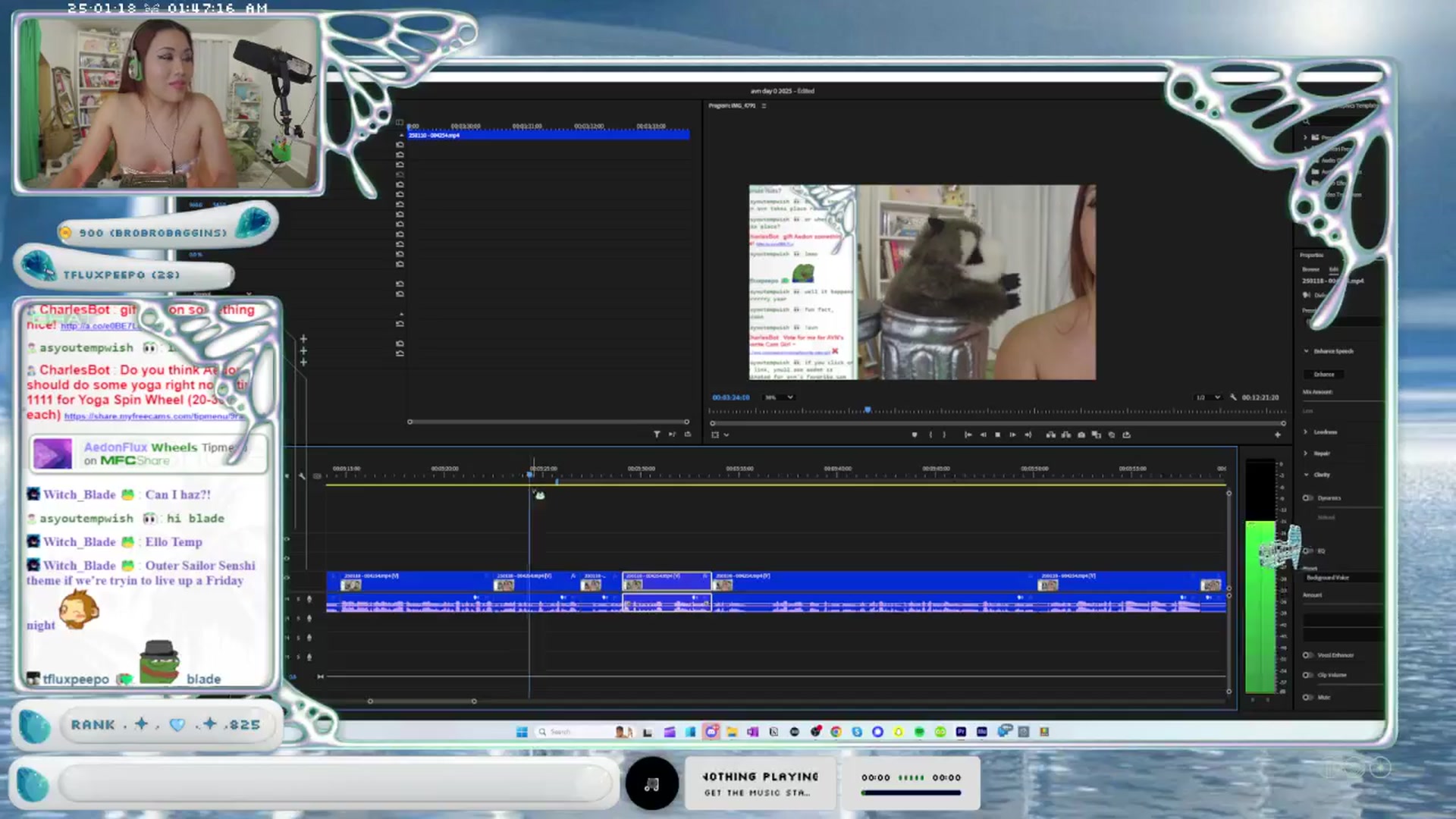 Gallery image thumbnail from AedonFlux's myfreecams stream on, 01/18/2025, 08:17 image 15 of 20