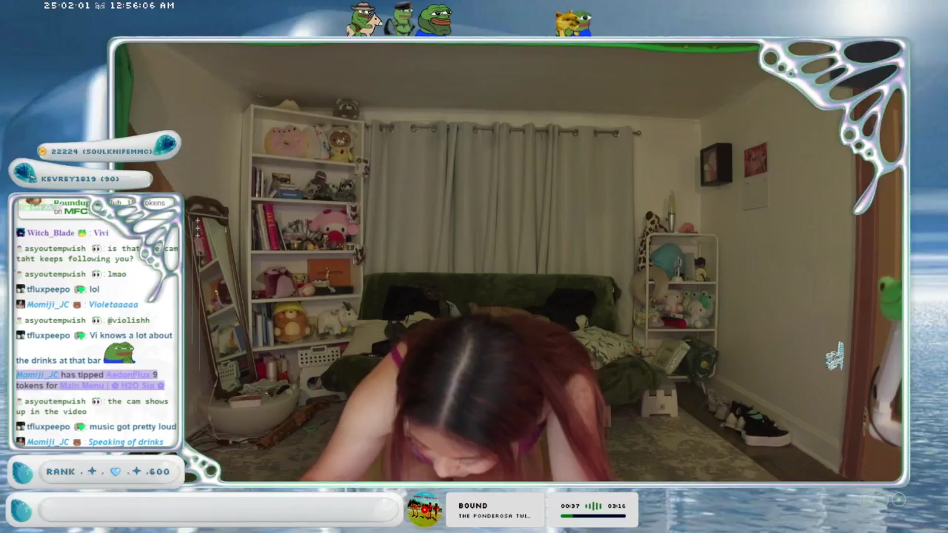Gallery image thumbnail from AedonFlux's myfreecams stream on, 02/01/2025, 08:12 image 6 of 20