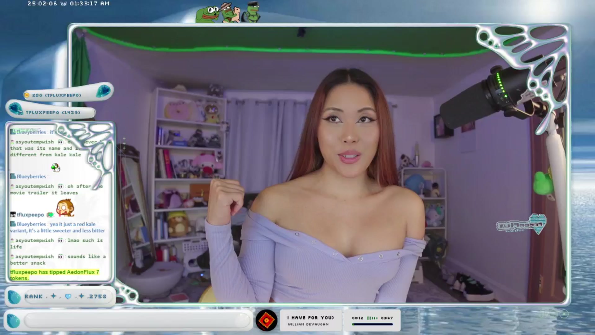 Gallery image thumbnail from AedonFlux's myfreecams stream on, 02/06/2025, 07:52 image 17 of 20