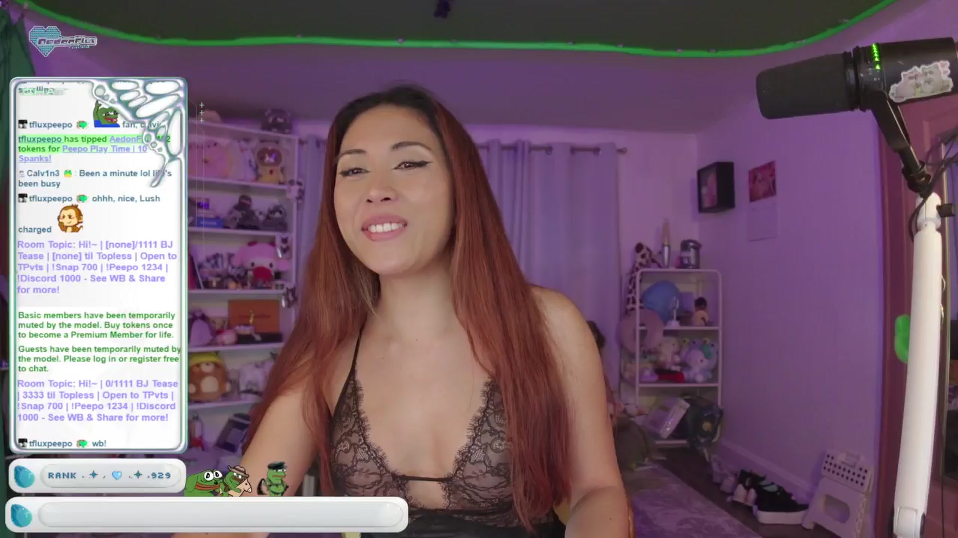 Gallery image thumbnail from AedonFlux's myfreecams stream on, 02/07/2025, 07:59 image 1 of 20