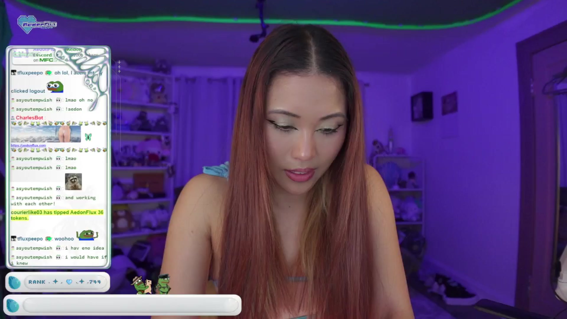 Gallery image thumbnail from AedonFlux's myfreecams stream on, 02/13/2025, 08:29 image 19 of 20