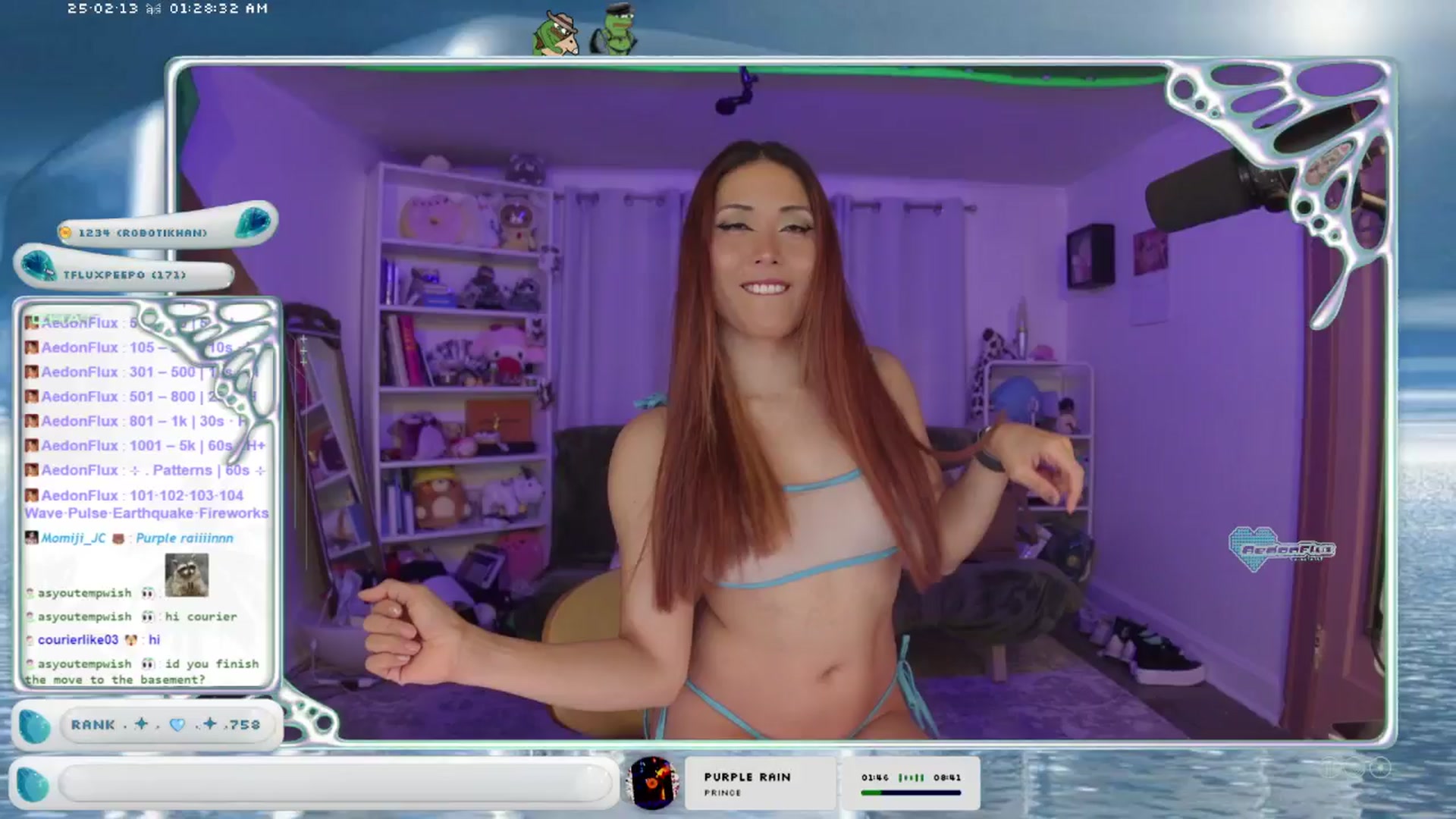 Gallery image thumbnail from AedonFlux's myfreecams stream on, 02/13/2025, 08:29 image 5 of 20