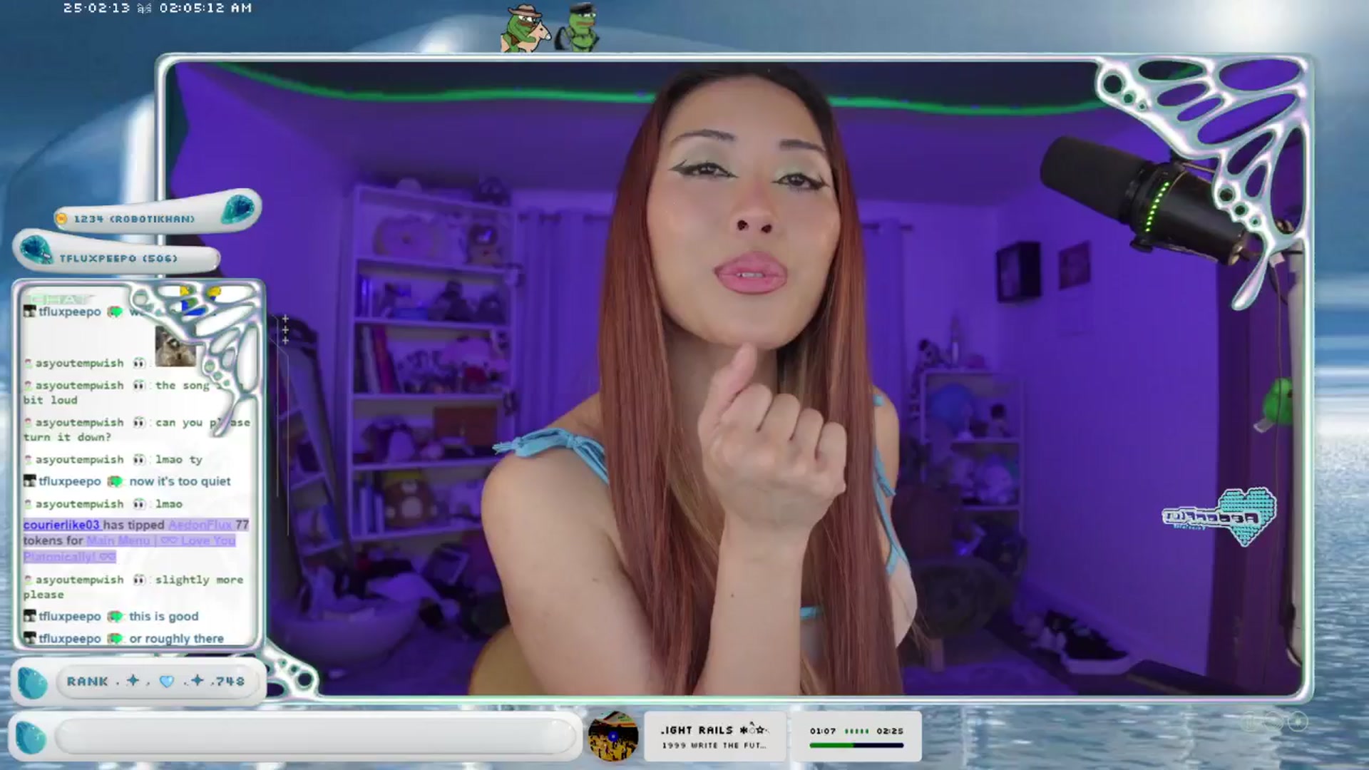 Gallery image thumbnail from AedonFlux's myfreecams stream on, 02/13/2025, 08:29 image 15 of 20