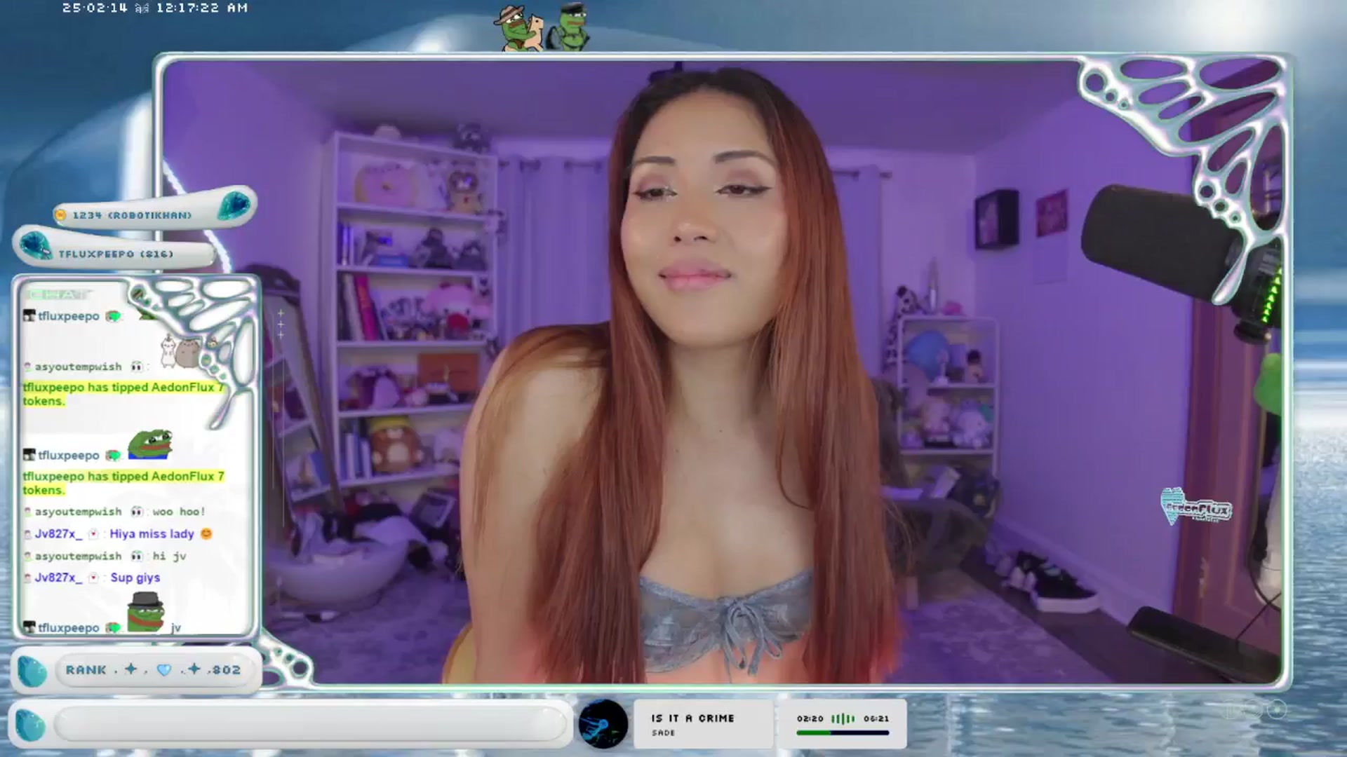 Gallery image thumbnail from AedonFlux's myfreecams stream on, 02/14/2025, 08:03 image 3 of 20