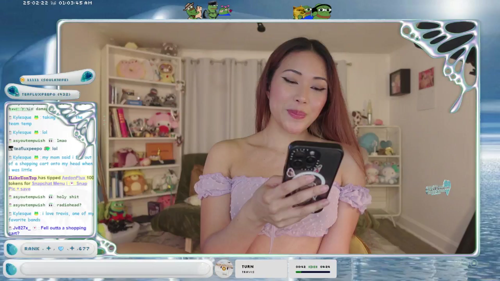 Gallery image thumbnail from AedonFlux's myfreecams stream on, 02/22/2025, 08:03 image 10 of 20