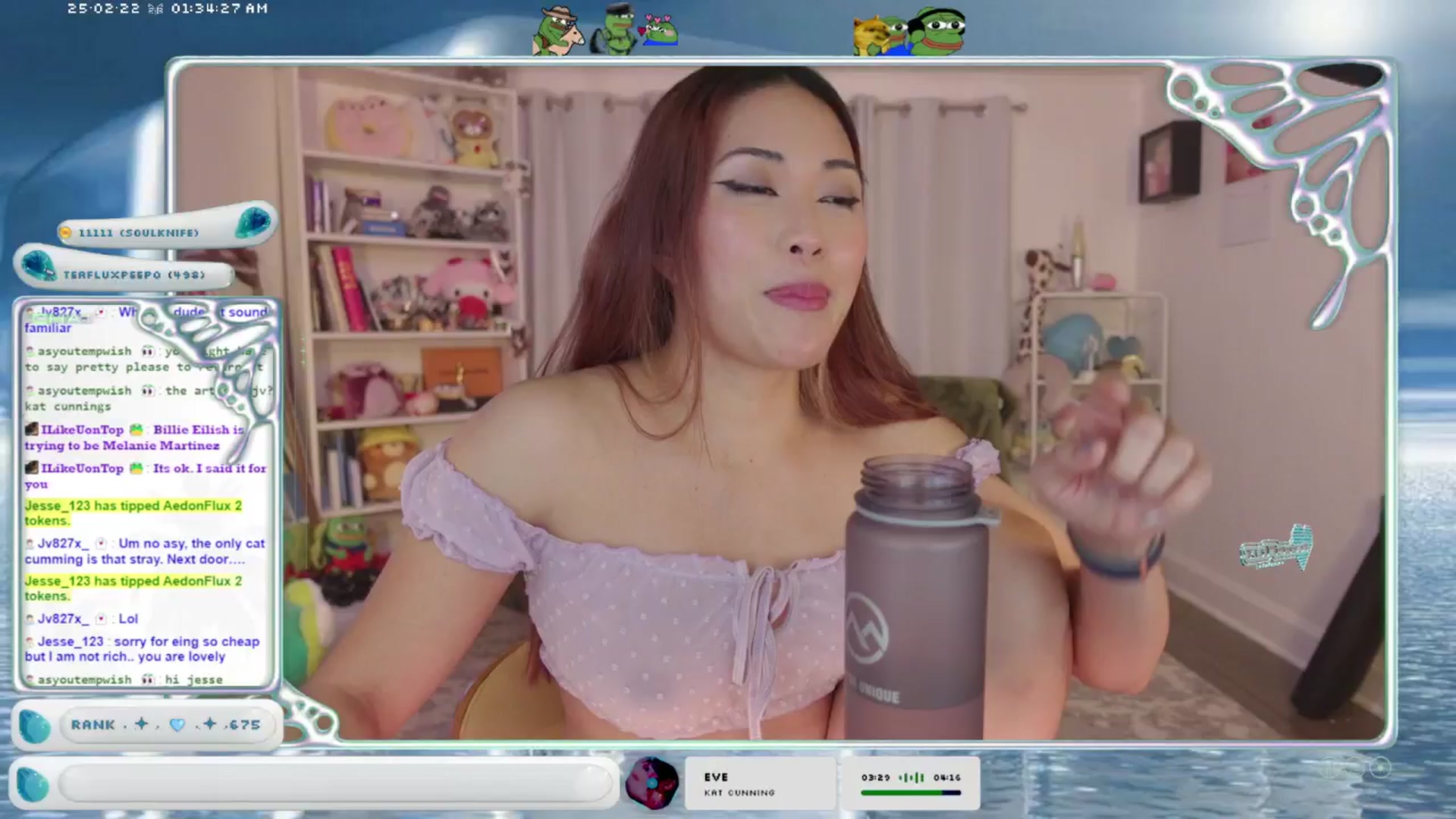 Gallery image thumbnail from AedonFlux's myfreecams stream on, 02/22/2025, 08:03 image 16 of 20