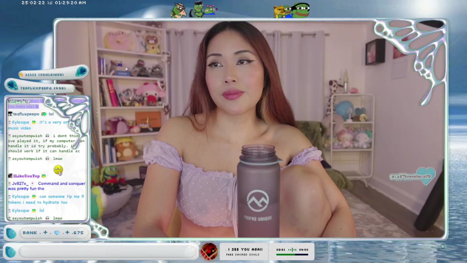 Gallery image thumbnail from AedonFlux's myfreecams stream on, 02/22/2025, 08:03 image 15 of 20