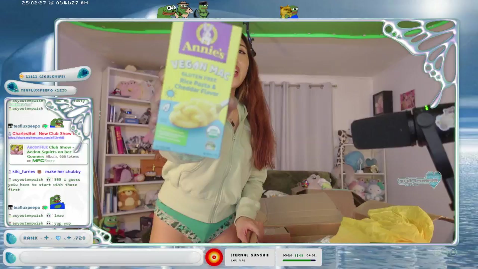 Gallery image thumbnail from AedonFlux's myfreecams stream on, 02/27/2025, 08:38 image 11 of 20