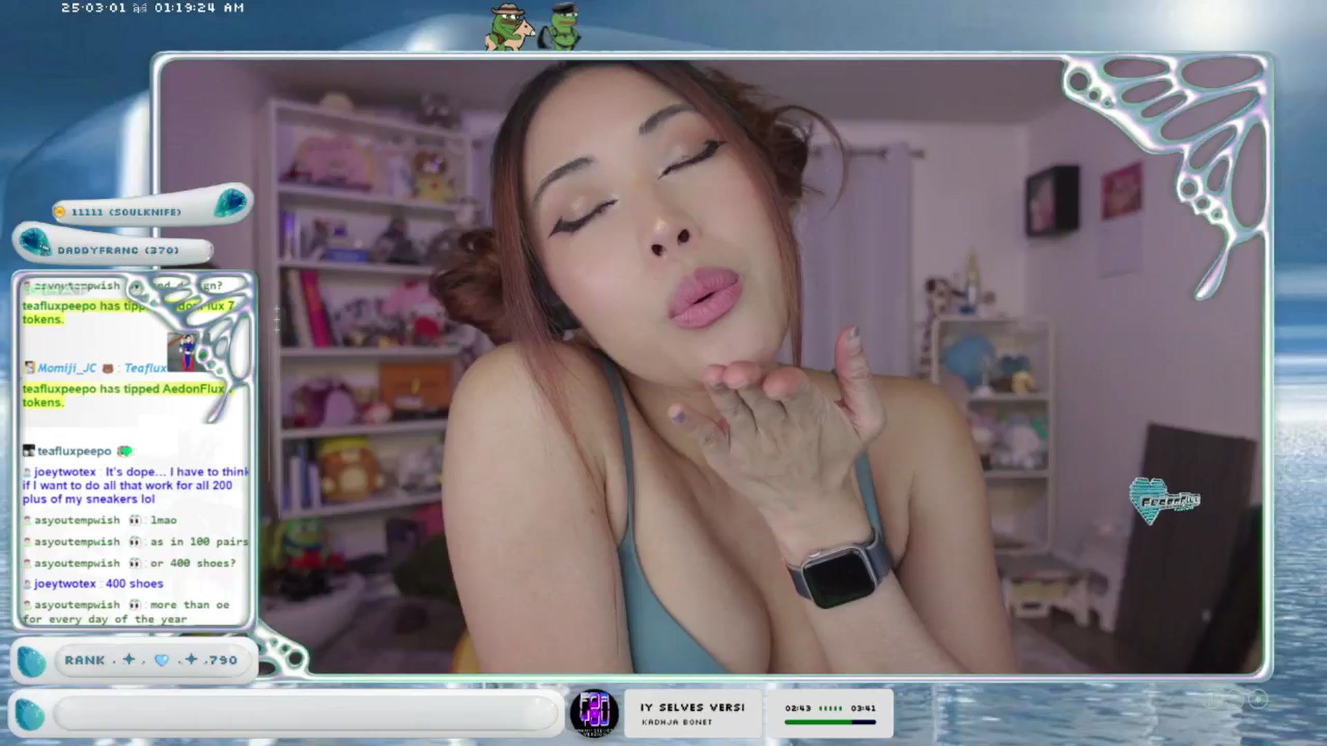 Gallery image thumbnail from AedonFlux's myfreecams stream on, 03/01/2025, 08:07 image 8 of 20